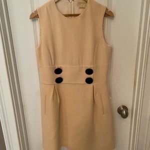 Michael Kors Cream Jacki O Style Short Dress